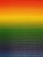 Corrugated rainbow color paper background texture. the gradient
