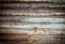 Corrugated rusty metal for background