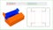 Corrugated standard double tuck box die line