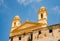 Corsica, Bastia view of the Church of Saint John the Baptist in Bastia - Corsica, France.