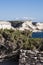 Corsica, Bonifacio, lighthouse, Strait of Bonifacio, beach, Mediterranean Sea, limestone, cliff, rocks, Bouches de Bonifacio