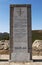 Corsica, Cap Corse, monument of the battle at Col de Teghime, memorial, military