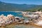 Corsica island, wild coastal landscape with stones