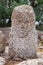 Corsica, Prehistoric stone statue in Filitosa