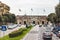 Corso Porta Nuovo street leading to old Porta Nuova gate in the old part of Verona city, Italy