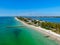 Cortez beach and little pier, Anna Maria Island