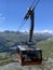 Corvatsch cable car in Switzerland, close to St Moritz