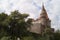 Corvin Castle or Hunyadi Castle - seen from the city Castelul Corvinilor sau Castelul Huniazilor, Hunedoara, Romania