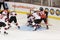 Cory Schneider of the NHL`s New Jersey Devils watches the play