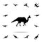 Corythosaurus icon. Detailed set of dinosaur icons. Premium graphic design. One of the collection icons for websites, web design,