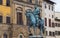 Cosimo Statue on Signoria Square in Florence called Statua equestre di Cosimo