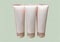 Cosmetic bottle containers. Beauty product