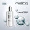 Cosmetic collagen solution. Skin care serum essence design. Hyaluronic treatment for face beauty
