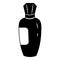 Cosmetic fragrance bottle icon, simple style