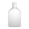 Cosmetic, Hygiene, Medical Grayscale White Plastic Bottle Of Gel, Liquid Soap, Lotion, Cream, Shampoo.