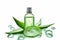 Cosmetic natural remedy, serum based on aloe vera. Generative AI