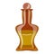 Cosmetic oil icon cartoon . Liquid serum