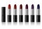 Cosmetic product. Set of color lipsticks