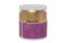 Cosmetic products isolated. Close-up of a gold and pink container with cosmetic night cream with a skin care product for face or