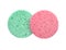 Cosmetic sponge for cleaning face isolate (clipping path).
