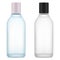 Cosmetic water bottle. Face skin serum product