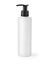 Cosmetic white bottle isolated