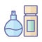 Cosmetics, eyeshadow Isolated Vector Icon which can easily modify or edit