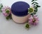 Cosmetics jar with whitening cream