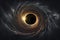 Cosmic Abyss: A Stunning Black Hole Space Background for Your Next Project.