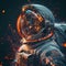 Cosmic Astronaut Dreams AI Generative