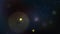Cosmic background. Stars and nebulae.