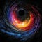 Cosmic Devourer: Glimpses into the Heart of a Black Hole