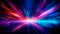 Cosmic explosion Neon speed light Abstract background