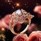 A_cosmic_garden_with_roses_arranged with ring