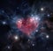 Cosmic heart