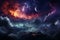 Cosmic Infinity: Swirling Nebulae and the Spiritual Beyond, Heaven or Hell? – AI Generated 23