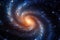 Cosmic masterpiece, Telescope reveals a sprawling spiral galaxy