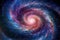 Cosmic masterpiece, Telescope reveals a sprawling spiral galaxy