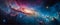 Cosmic Splendor: Galaxy in Space. AI