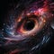 Cosmic Vortex: Journey to the Event Horizon