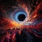 Cosmic Vortex: Journey to the Event Horizon