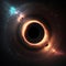 Cosmic Whirlpool: Unveiling the AI-Created Black Hole