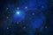 Cosmos Night starry universe  sky cosmic nebula  light flares skyscape template  background