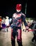 Cosplay as Marvel character `Daredevil`