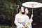 Cosplay Chinese best close friends bestie in traditional ancient drama costume hanfu