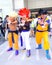 Cosplayer from Dragonball Z.