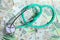 Cost of health care: stethoscope on polish money