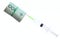 Cost of health care: syringe roll of polish money