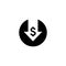 Cost icon vector design symbol illustration