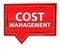 Cost Management misty rose pink banner button